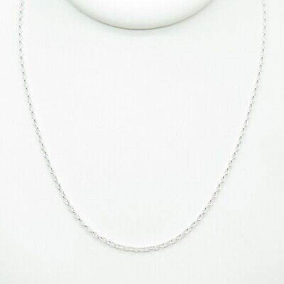 HAN 925 Sterling Silver Italy Rolo Chain Necklace 24" - Picture 5 of 7